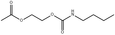 2-(Acetoxy)ethyl butylcarbamate Struktur