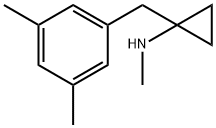 1-(3,5-dimethylbenzyl)-N-methylcyclopropanamine Struktur