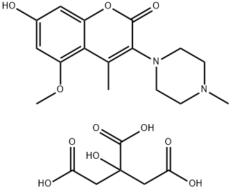 2H-1-Benzopyran-2-one, 7-hydroxy-5-methoxy-4- Struktur