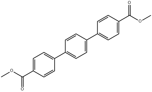 [1,1':4',1''-Terphenyl]-4,4''-dicarboxylic acid, 4,4''-dimethyl ester Struktur