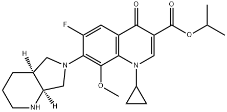 Moxifloxacin Impurity 62 Struktur