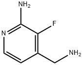 4-Pyridinemethanamine, 2-amino-3-fluoro- Struktur