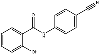 Benzamide, N-(4-cyanophenyl)-2-hydroxy- Struktur