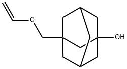 3-hydroxy-1-adamantane methyl vinyl ethe Struktur