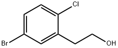 2-(5-bromo-2-chlorophenyl)ethan-1-ol Struktur