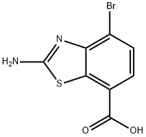 2-amino-4-bromo-1,3-benzothiazole-7-carboxylic acid|