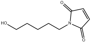 1H-Pyrrole-2,5-dione, 1-(5-hydroxypentyl), 180608-78-0, 結(jié)構(gòu)式