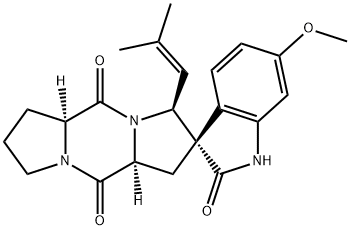SPIROTRYPROSTATIN A, 182234-25-9, 結(jié)構(gòu)式