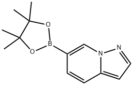 6-(4,4,5,5-tetramethyl-1,3,2-dioxaborolan-2-yl)pyrazolo[1,5-a]pyridine, 1873385-99-9, 結(jié)構(gòu)式