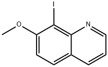 Quinoline, 8-iodo-7-methoxy- Struktur