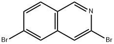 Isoquinoline, 3,6-dibromo- Struktur