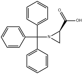 2-Aziridinecarboxylic acid, 1-(triphenylmethyl)-, (2R)-|(R)-1-三苯甲基氮丙啶-2-羧酸