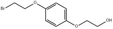Ethanol, 2-[4-(2-bromoethoxy)phenoxy]- Struktur