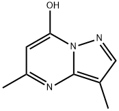 3,5-Dimethylpyrazolo[1,5-a]pyrimidin-7-ol Struktur