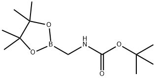 N-BOC-Aminomethylboronic acid pinacol ester Struktur