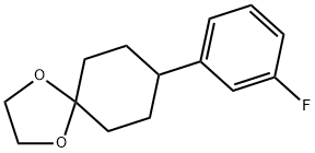 1,4-Dioxaspiro[4.5]decane, 8-(3-fluorophenyl)-