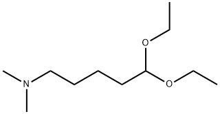 5-(Dimethylamino)pentanal diethyl acetal Struktur