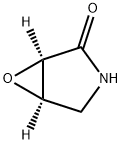 6-Oxa-3-azabicyclo[3.1.0]hexan-2-one, (1R,5R)- Struktur