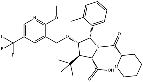 GLPG-3221 Struktur