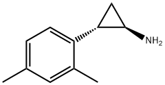trans-2-(2，4-dimethylphenyl)cyclopropan-1-amine hydrochloride Struktur