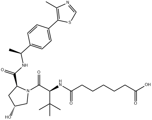 (S,R,S)-AHPC-Me-C5-COOH Structure