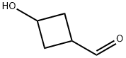 Cyclobutanecarboxaldehyde, 3-hydroxy- Struktur