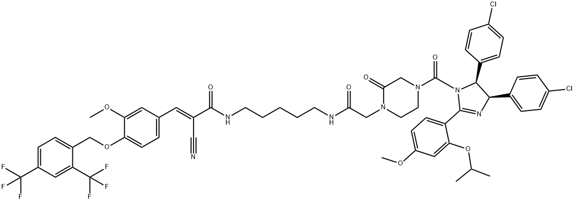 PROTAC ERRα Degrader-2 Struktur