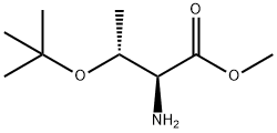 L-Threonine, O-(1,1-dimethylethyl)-, methyl ester Struktur