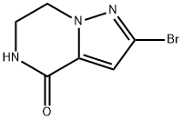 Pyrazolo[1,5-a]pyrazin-4(5H)-one, 2-bromo-6,7-dihydro-|2-溴-6,7-二氫吡唑并[1,5-A]吡嗪-4(5H)-酮