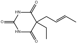 (E)-Crotylbarbital Structure