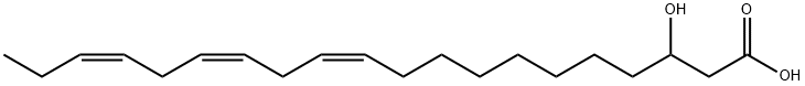 3-羥基-11(Z),14(Z),17(Z)-二十碳三烯酸, 328408-17-9, 結(jié)構(gòu)式