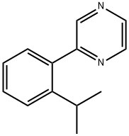 Pyrazine, 2-[2-(1-methylethyl)phenyl]- Struktur