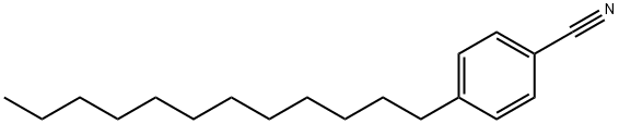 Benzonitrile, 4-dodecyl- Struktur