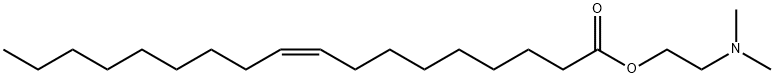 9-Octadecenoic acid (9Z)-, 2-(dimethylamino)ethyl ester Struktur