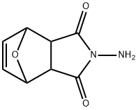 4,7-Epoxy-1H-isoindole-1,3(2H)-dione, 2-amino-3a,4,7,7a-tetrahydro- Struktur