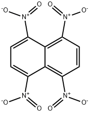Naphthalene, 1,4,5,8-tetranitro- Struktur