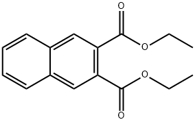 2,3-Naphthalenedicarboxylic acid, 2,3-diethyl ester Struktur