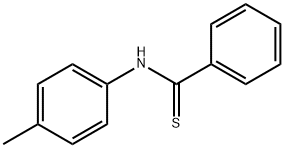 Benzenecarbothioamide, N-(4-methylphenyl)- Struktur