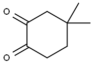 1,2-Cyclohexanedione, 4,4-dimethyl- Struktur