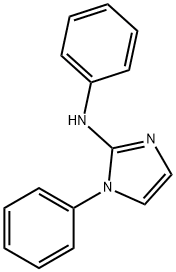 1H-Imidazol-2-amine, N,1-diphenyl- Struktur