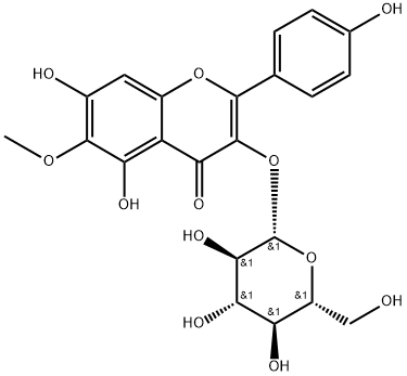 6-Methoxykaempferol 3-O-glucoside