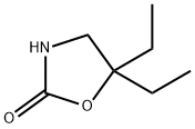 5,5-diethyl-1,3-oxazolidin-2-one Struktur