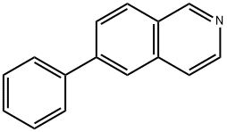 Isoquinoline, 6-phenyl- Struktur