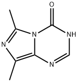 6,8-dimethyl-3H,4H-imidazo[1,5-a][1,3,5]triazin-4-one Struktur