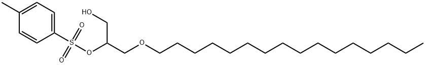 1-O-Hexadecyl-2-O-tosyl-glycerin Struktur