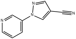 1H-Pyrazole-4-carbonitrile, 1-(3-pyridinyl)-