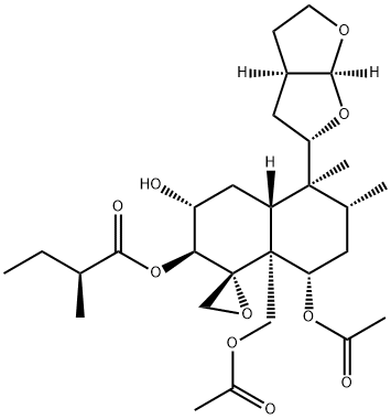 Dihydroajugapitin Struktur