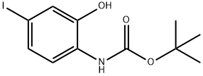 Carbamic acid, N-(2-hydroxy-4-iodophenyl)-, 1,1-dimethylethyl ester Struktur