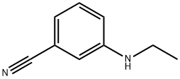 Benzonitrile, 3-(ethylamino)- Struktur