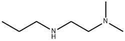 1,2-Ethanediamine, N1,N1-dimethyl-N2-propyl- Struktur